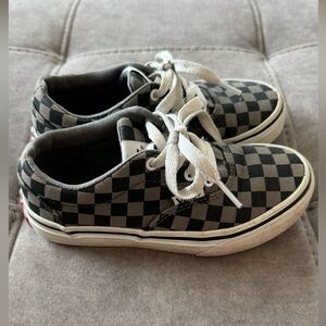 Kids Checkered Authentic Vans